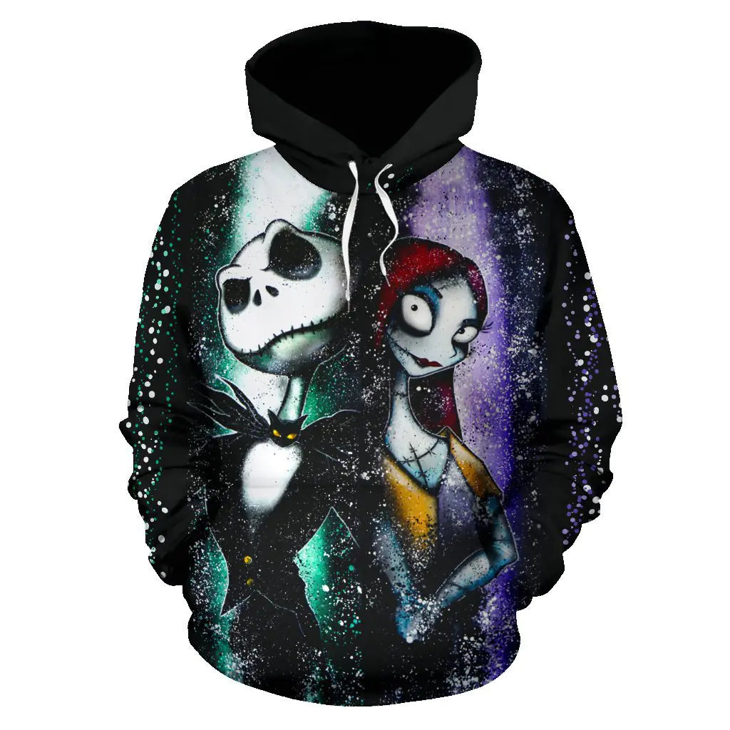 3D Printed Skull Hoodie for Christmas Cosplay