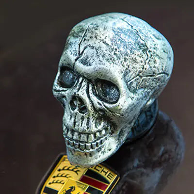Car Skull Head Hood Ornament Creative Accessory